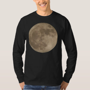 Moon Shirt Full Moon T-shirt Men's Moon Shirt