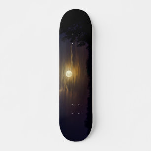 Moon Silhouette Skateboard