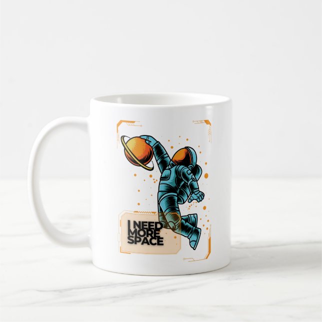 Moon Slam Dunk Coffee Cup (Left)