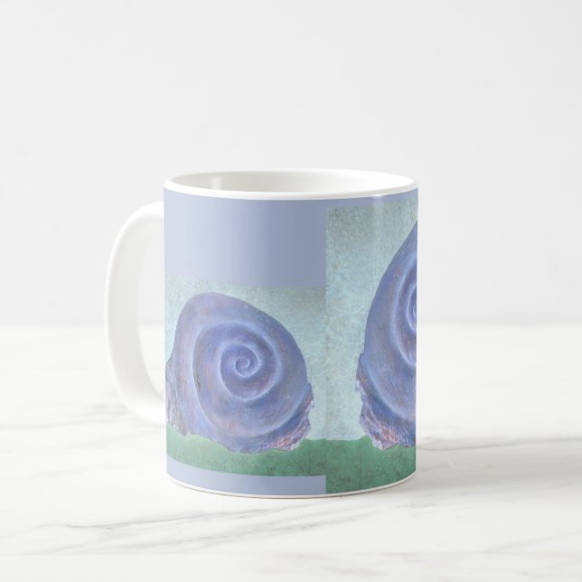Moon Snail Fun Coffee Mug (Front Left)