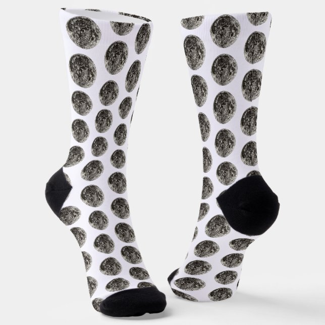 Moon Socks (Angled)