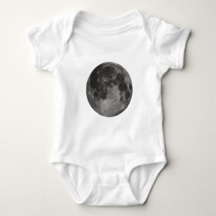 Moon Space Office Party Shower Peace Love Art Baby Bodysuit