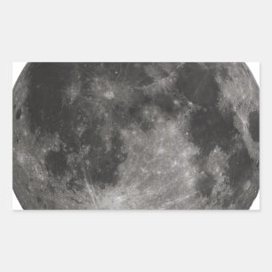 Moon Space Office Party Shower Peace Love Art Sticker
