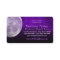 Moon / Space Photo Business Card - Purple