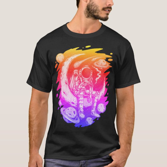 Moon space  T-Shirt (Front)