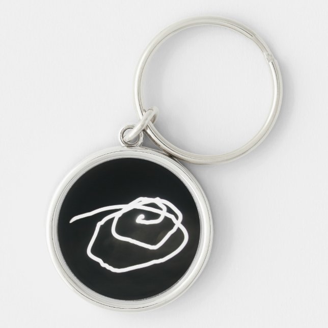 Moon Spiral keychain (Front)