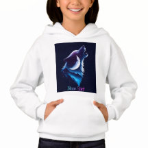 Moon Spirit - Capuche design Loup & Attrape-Rêves