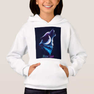 Moon Spirit - Capuche design Loup & Attrape-Rêves