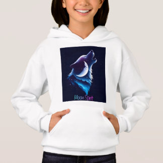 Moon Spirit - Capuche design Loup & Attrape-Rêves