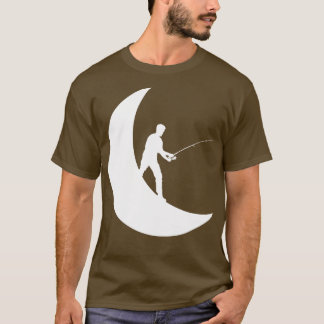 Moon Sports Funny Fishermen Fishing T-Shirt
