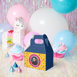 Moon Stars and Asteroid Space Adventure Favor Box