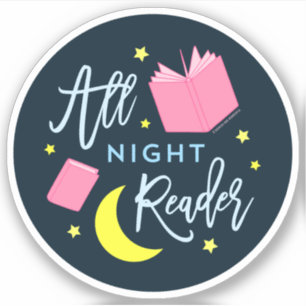 Moon Stars and Pink Books All Night Reader