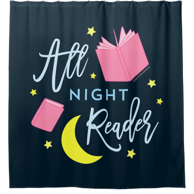 Moon Stars and Pink Books All Night Reader (Front)