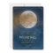 Moon Stars Celestial Navy Blue Wedding Invitation
