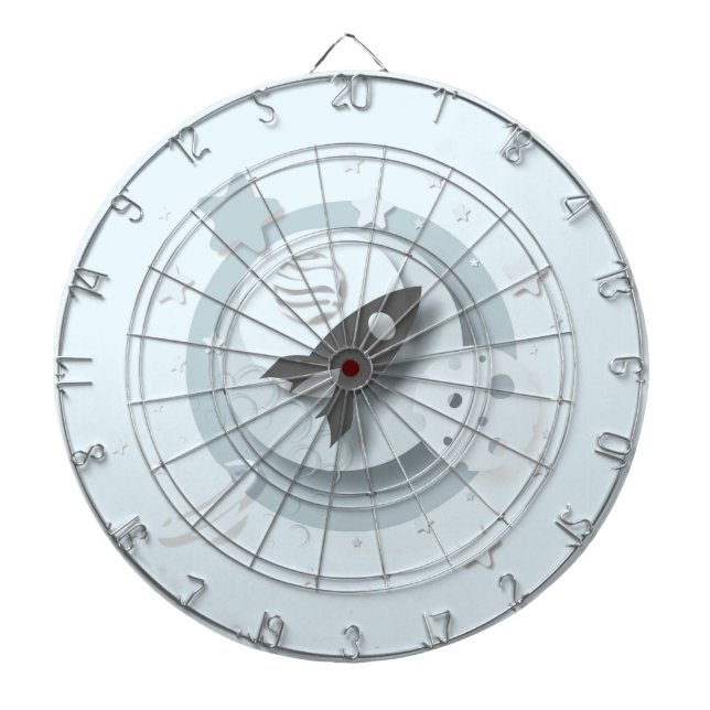 Moon & Stars Dartboard (Front)