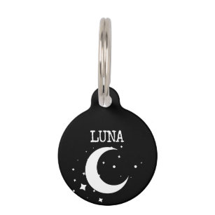 Moon Stars Luna Pet Tag