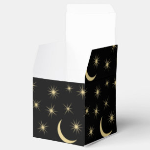 Moon Stars Night Sky Celestial Space Astronomy Favor Box