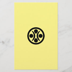 Moon stars stationery