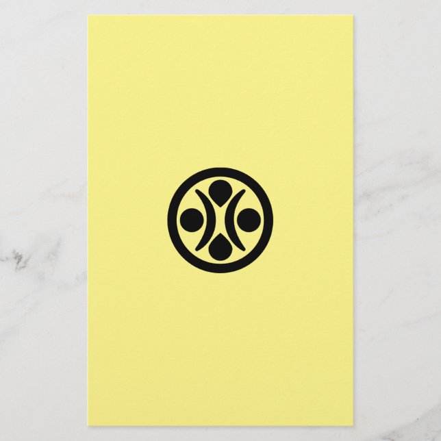 Moon stars stationery (Front)