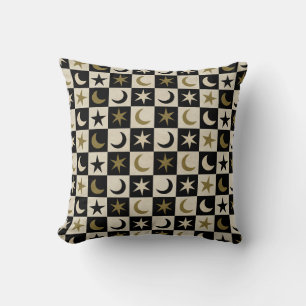 Moon & Stars  Throw Pillow