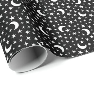 Moon & Stars Wrapping Paper