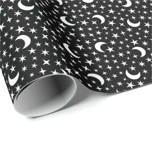 Moon & Stars Wrapping Paper (Roll Corner)