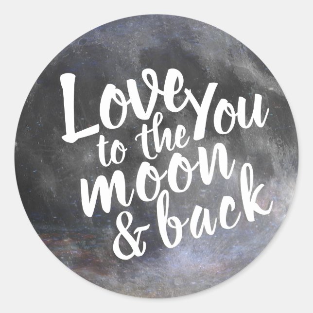 Moon Sticker (Front)