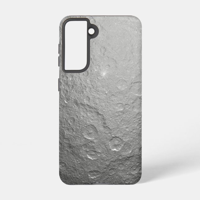 Moon Surface in Outer Space Samsung Galaxy S21 Case (Back)