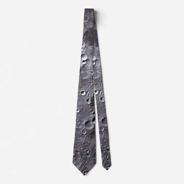 Moon surface tie (Front)