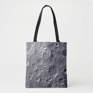Moon surface tote bag