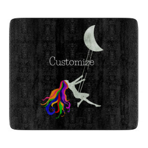 Moon Swinging Redhead Thunder_Cove Cutting Board