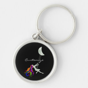 Moon Swinging Redhead Thunder_Cove Keychain