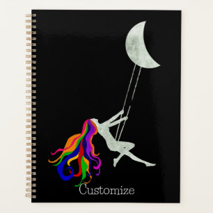 Moon Swinging Redhead Thunder_Cove Planner
