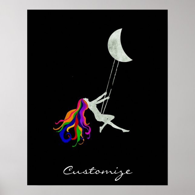 Moon Swinging Redhead Thunder_Cove Poster (Front)
