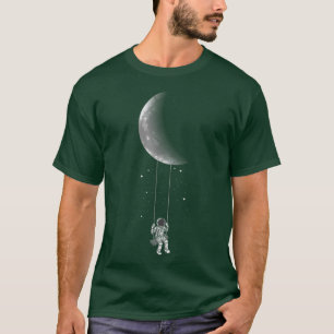 Moon SwingStars Galay Astronaut Universe Space T-Shirt