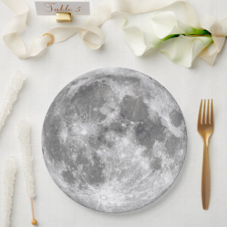 Moon Tableware from Celestial Collection Paper Plate