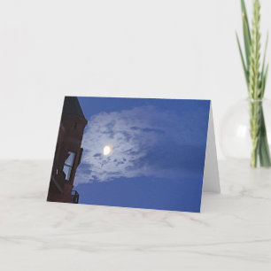 Moon Thank You Card