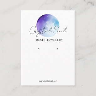 Moon Themed Earring Cards