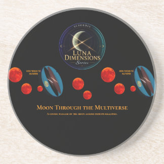 Moon Through the Multiverse Coaster