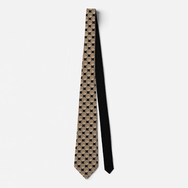 Moon Ties Full Moon Neckties Super Moon Gifts (Front)