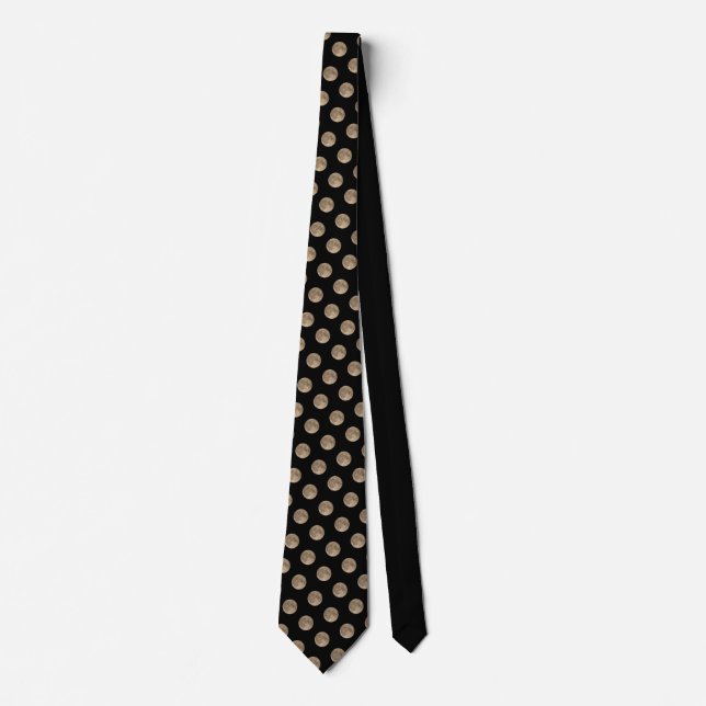 Moon Ties Full Moon Neckties Super Moon Gifts (Front)