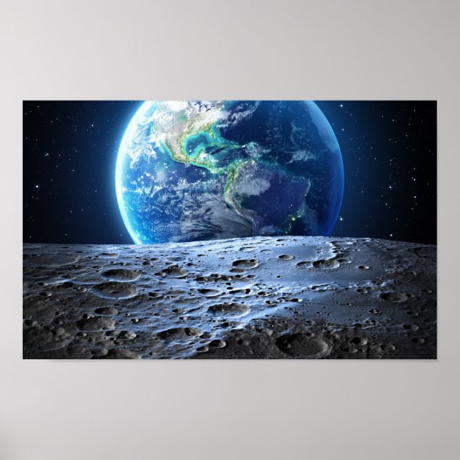 Moon to Earth - Poster (Front)