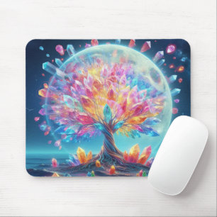 Moon Tree Mouse Pad
