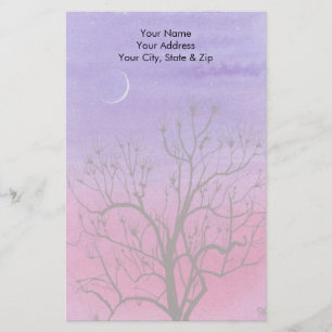Moon Tree Stationery
