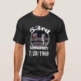 Moon Walk 53rd Anniversary T-Shirt