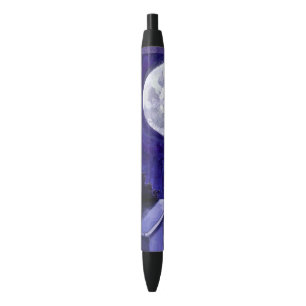 Moon Watch Black Ink Pen