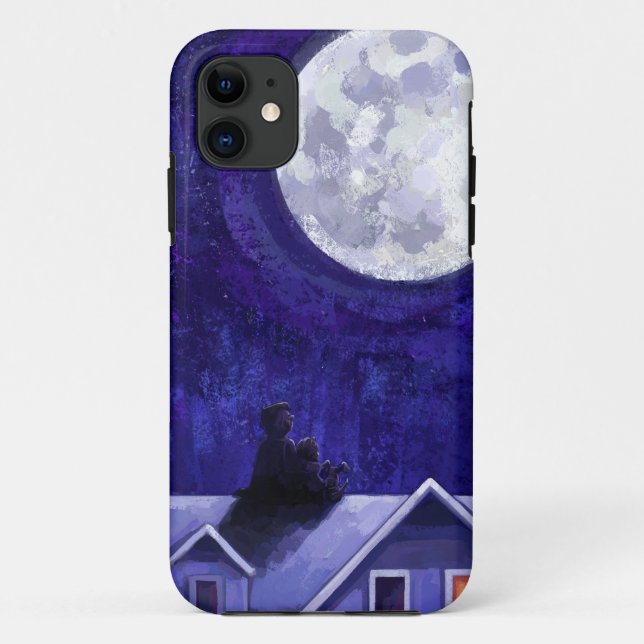 Moon Watch Case-Mate iPhone Case (Back)