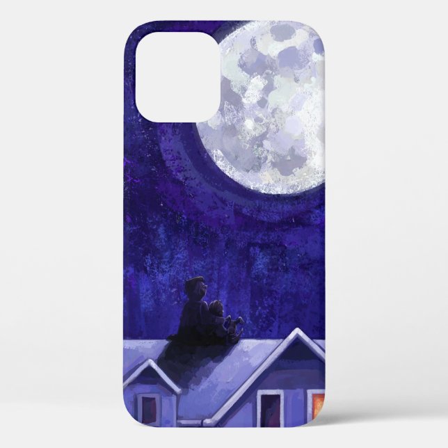 Moon Watch Case-Mate iPhone Case (Back)