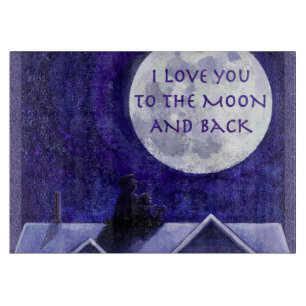 Moon Watch Cutting Board