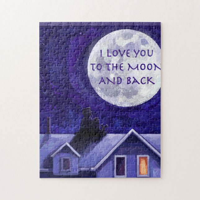 Moon Watch Jigsaw Puzzle (Vertical)